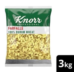 pasta farfalle knorr 3kg