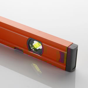 nivel tubular magnetico 600 mm alyco orange