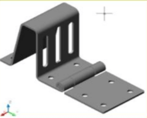 bisagra lateral para puerta seccional