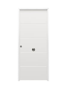 puerta entrada vivienda cinta blanca 90x210 3p 1c derechas grado rc3 y cortavientos