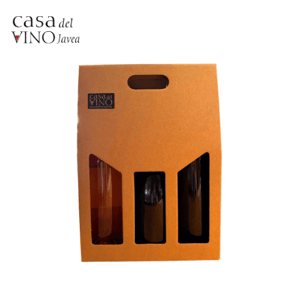 estuche 3 botellas