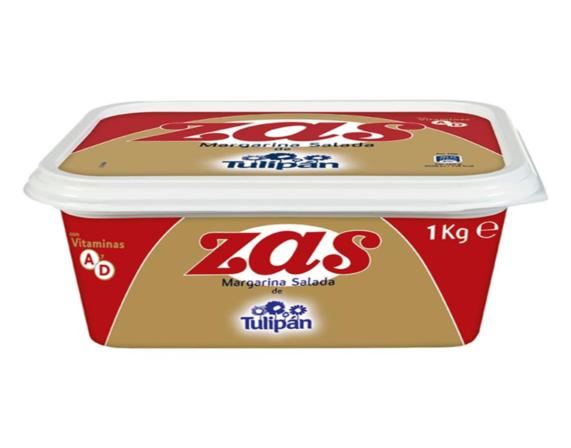 margarina zas tarrina 1 kg.