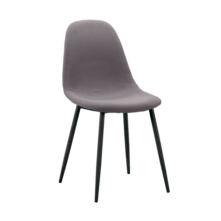 silla con asiento y respaldo tapizado. (kit)