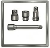 llaves de vaso y adaptadores