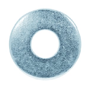 arandela zincada ancha din 9021