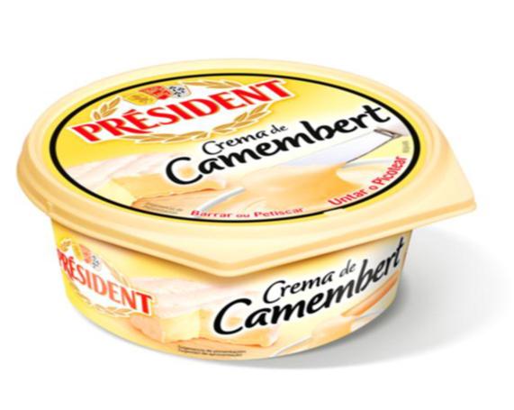 crema queso camembert president 125 gr