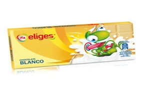chocolate blanco ifa eliges 100 grs.