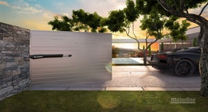 motorline - kit 1 brazo jag 600 - 230v - kit 1 motor abatible jag 600 230v