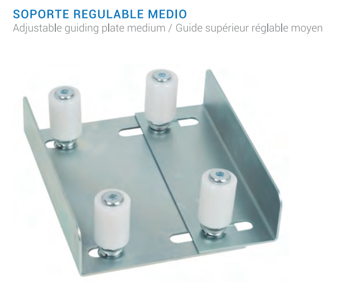 soporte regulable 4 rodillos