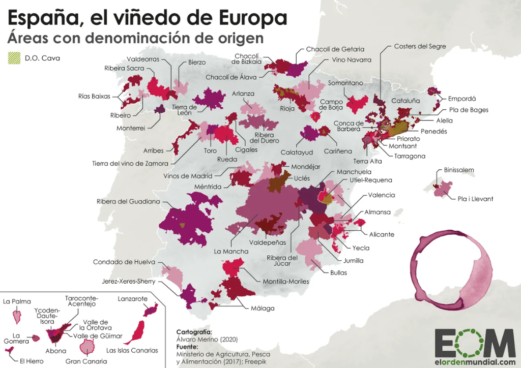 catálogo de vinos por do de casa del vino jávea