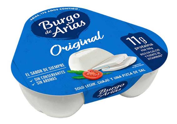 queso burgo de arias mini natural p-3 216gr