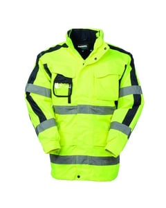parka rossini hh225 fresnel hi-vis amarillo azul talla l