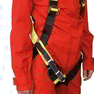 cinta anti-trauma, para evitar traumatismos por suspensión