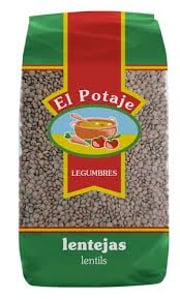 lentejas pardinas potaje 1kg