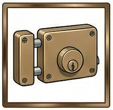 cerraduras sobreponer