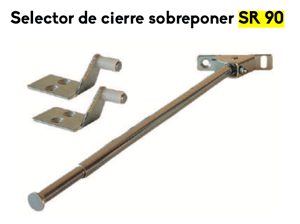 selector de cierre sobreponer sr90