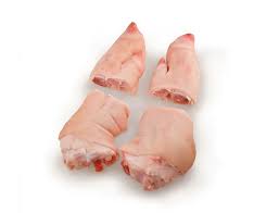manitas de cerdo congeladas cortadas