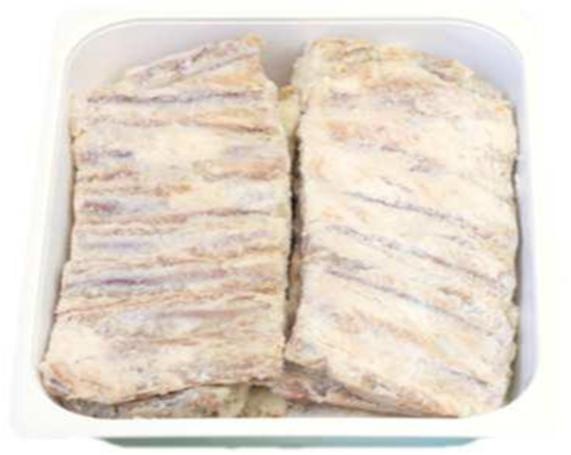 costilla cerdo salada