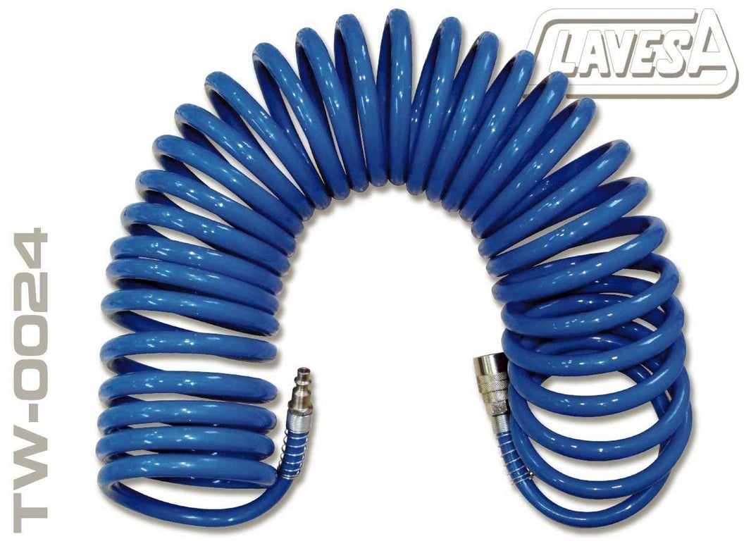 espiral poliuretano  6 m manguera 8x12