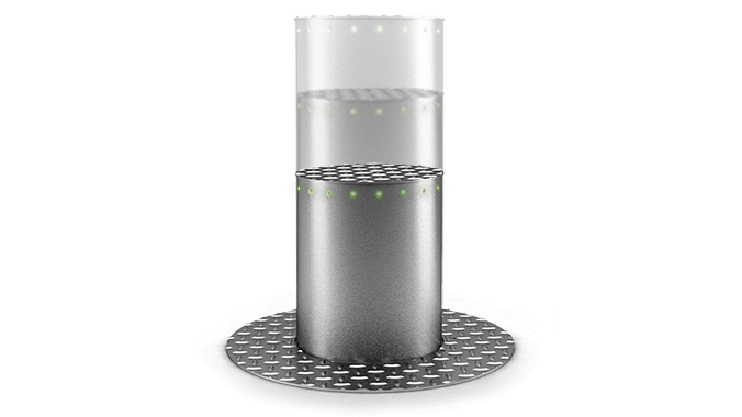 motorline - bolardo autom‡tico motorline mpie10/400