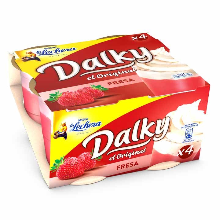 copa fresa nata dalky nestle 4*100gr