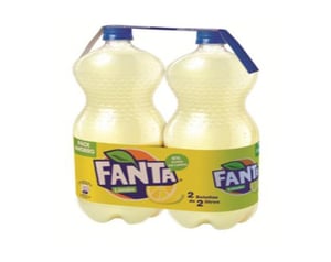 refresco fanta limon pack-2x2l