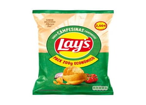 patatas f.lays campesinas 200 grs