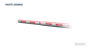 motorline - mastil telescópico para barrera