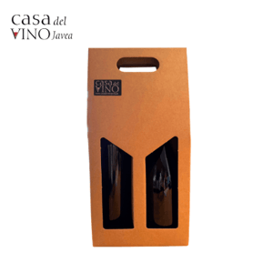 estuche 2 botellas 
