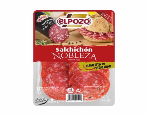 salchichon extra el pozo lonchas 65 gr