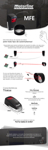 motorline - mfe - fotocélula espejo motorline mfe