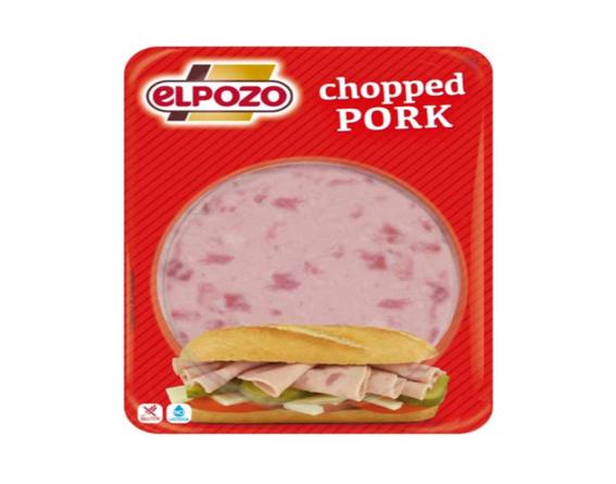 chopped pork el pozo lonchas 225gr