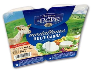 queso rulo cabra precortado el pastor 2x100gr