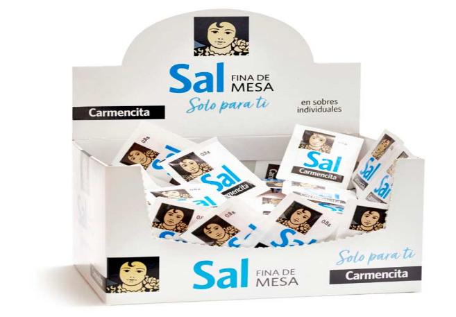 sal fina carmencita 250 sob.estuche 200 gr.
