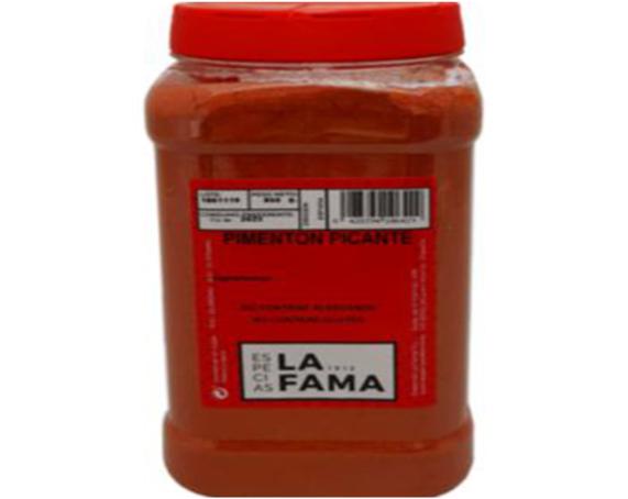 pimenton picante la fama 750 grs