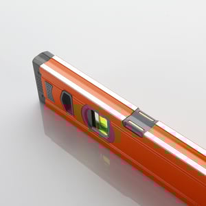 nivel tubular magnetico 600 mm alyco orange