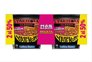 fideos yakisoba clasic bipack 186gr