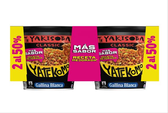 fideos yakisoba clasico bipack 186 grs