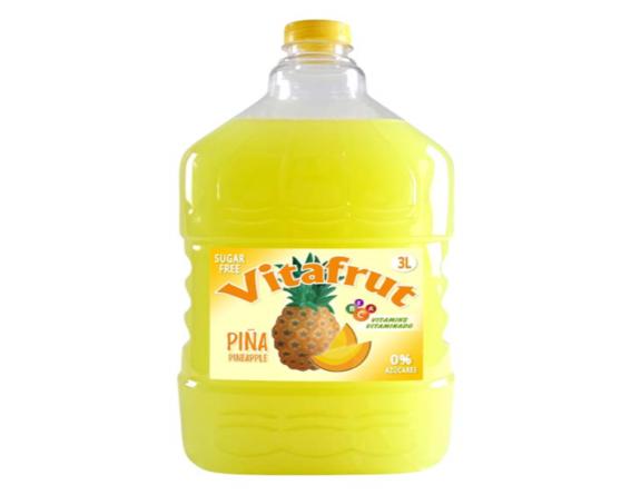 bebida refre.piña s/azucar vitafrut 3l