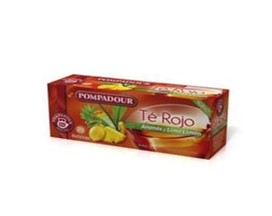 te rojo pompadur 25 sobres