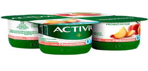 yogur bifid.c/melocot.desnat. activia 4x125gr.