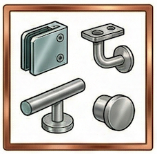 accesorios barandillas acero inoxidable