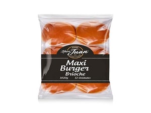 pan maxi burguer brioche h.juan 12u