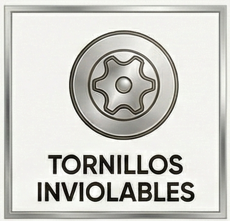 tornillos inviolables