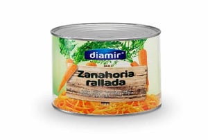 zanahoria rallada lata 2,5kg