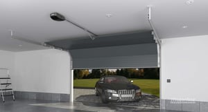 motorline - motor techo rosso evo 100 cf 1000n para caña hierro