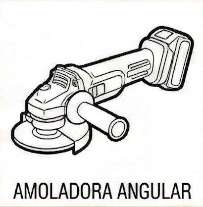 amoladoras angulares bateria