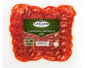 chorizo iberico legado lonchas 75gr