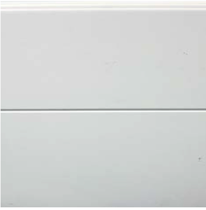 ml panel seccional blanco liso 1 canal ext gofr blanco int