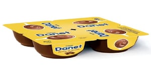 natillas chocolate danone danet 4x125gr.